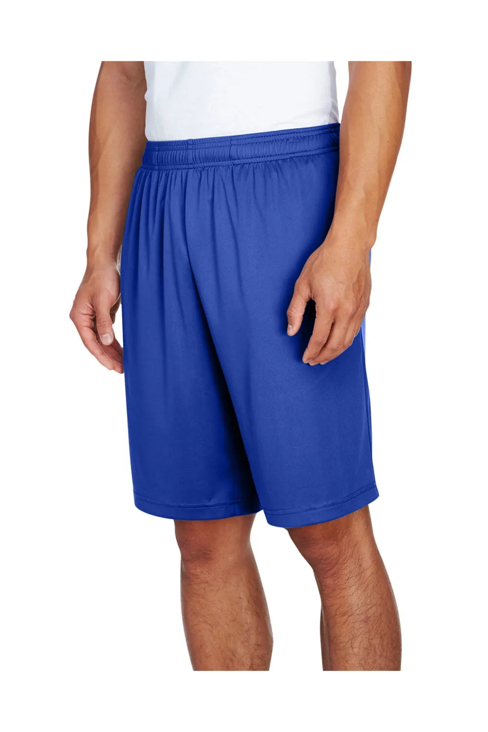 Team 365 Herren Zone Performance Feuchtigkeitstransportierende Shorts mit Taschen - Königsblau