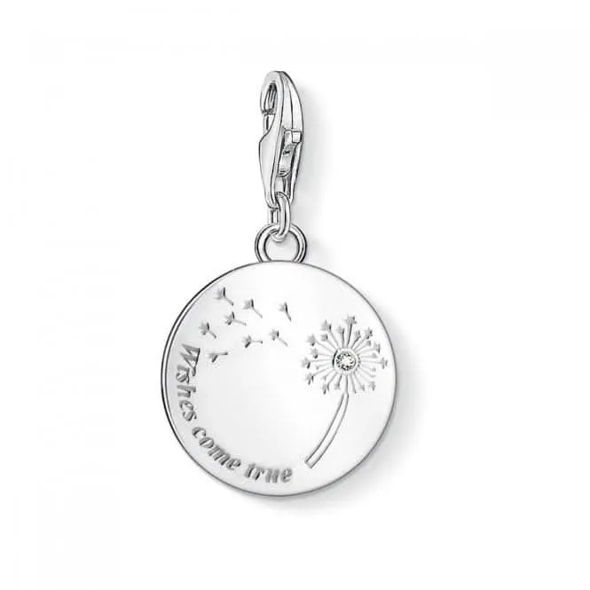 Thomas Sabo Löwenzahn Silber Zirkonia Charm Anhänger 1457-051-21 Thomas Sabo Sammelbare Charms