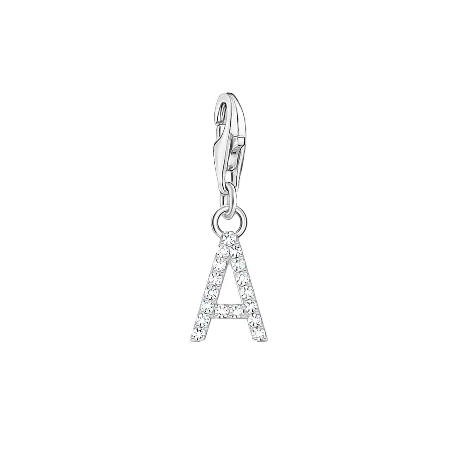 Thomas Sabo Schmuck Thomas Sabo Charmista Anhänger aus Sterling Silber mit Buchstaben A