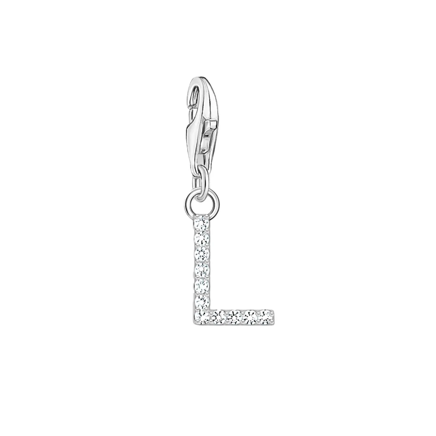 Thomas Sabo Schmuck Thomas Sabo Charmista Anhänger aus Sterling Silber mit Buchstaben L