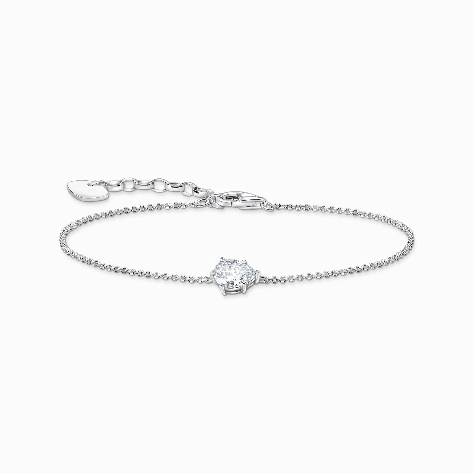 Thomas Sabo Schmuck Thomas Sabo Sterling Silber Träne Weiß Zirkonia Armband