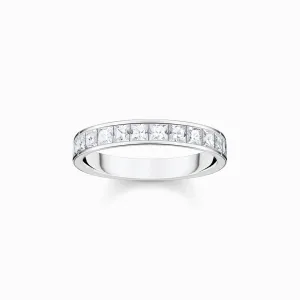 Thomas Sabo Schmuck Thomas Sabo Sterling Silber Weiße Steine Pave Ring