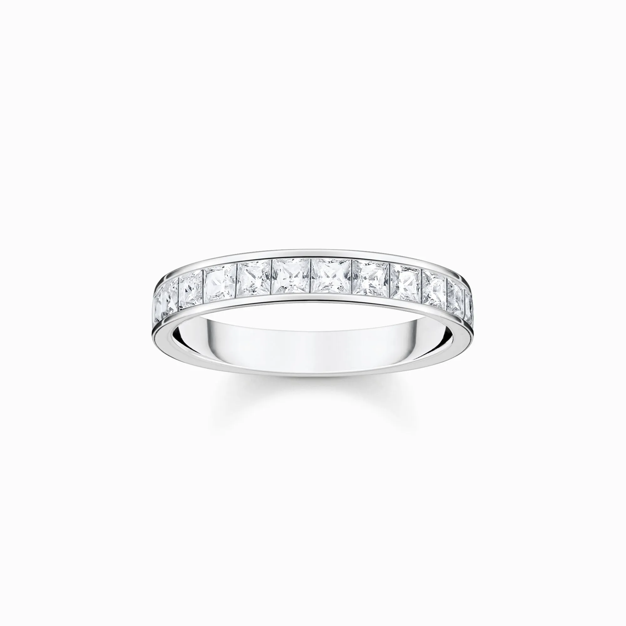 Thomas Sabo Schmuck Thomas Sabo Sterling Silber Weiße Steine Pave Ring