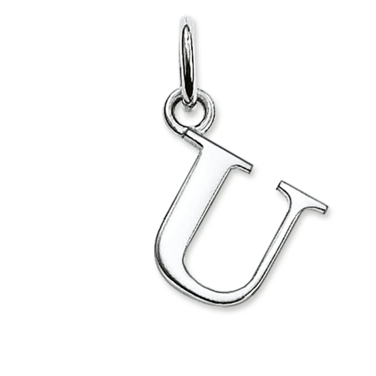 Thomas Sabo Herrenanhänger Schmuck Anhänger Buchstabe U