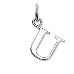 Thomas Sabo Herrenanhänger Schmuck Anhänger Buchstabe U