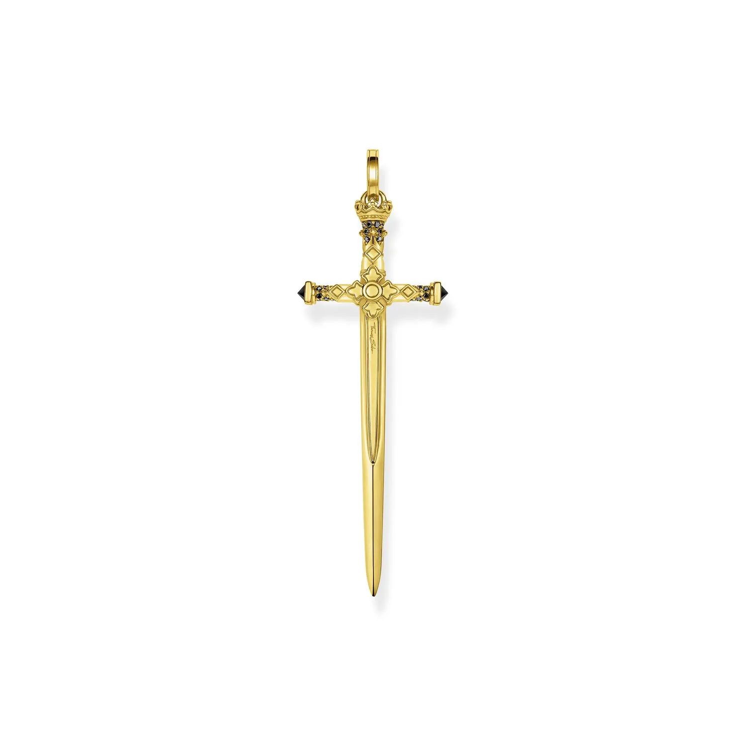Thomas Sabo Herren Anhänger Schmuck Anhänger Schwert Gold