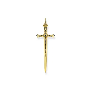 Thomas Sabo Herren Anhänger Schmuck Anhänger Schwert Gold