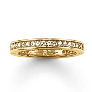Thomas Sabo Narrow Cubic Zirconia Full Eternity Ring TR1700-414-14