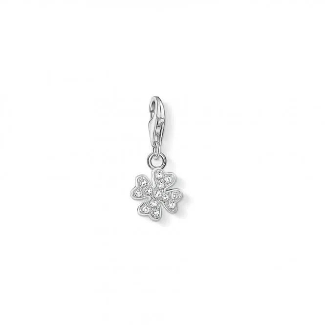 Thomas Sabo Weißes Zirkonia-Kleeblatt Charm 1797-051-14 Thomas Sabo Sammel-Charms