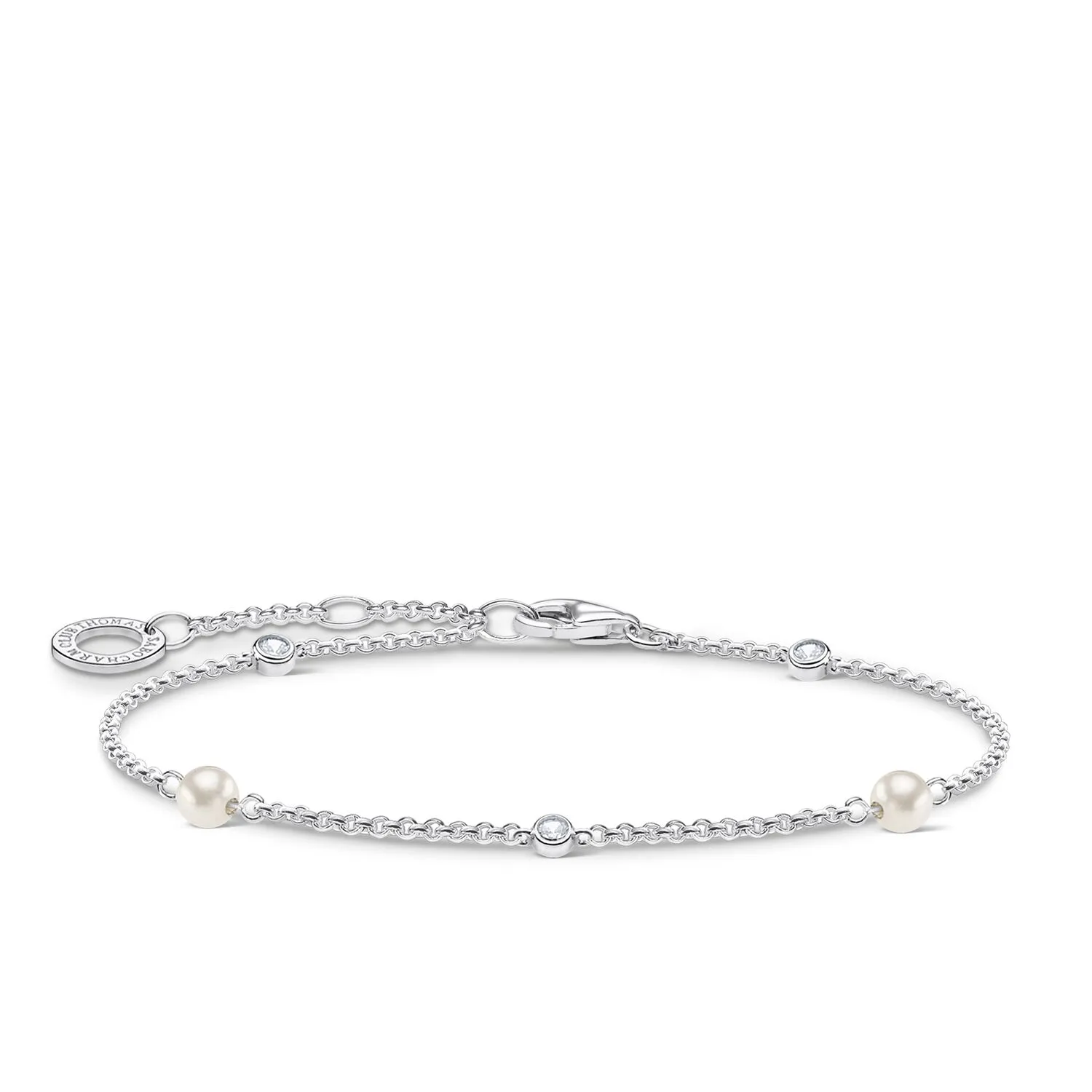 Thomas Sabo Damenarmbänder Armband mit weißem Stein