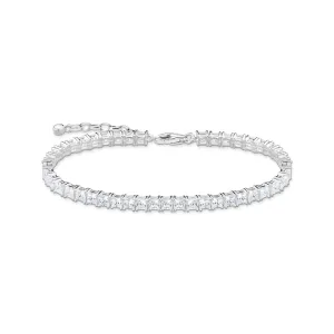 Thomas Sabo Damenarmbänder Tennisarmband silber