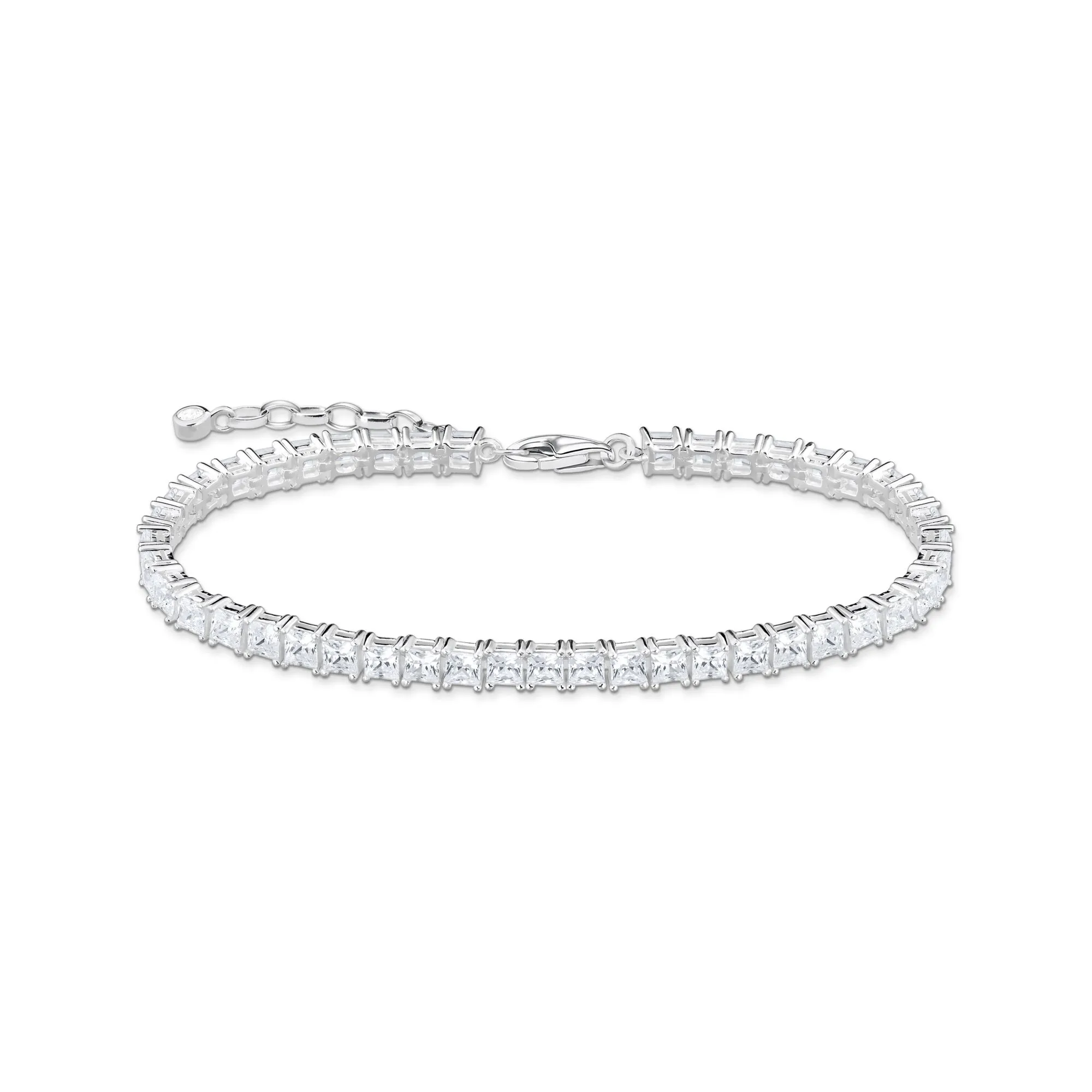 Thomas Sabo Damenarmbänder Tennisarmband silber