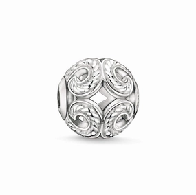 Thomas Sabo Silver Wave Karma Bead K0017-001-12