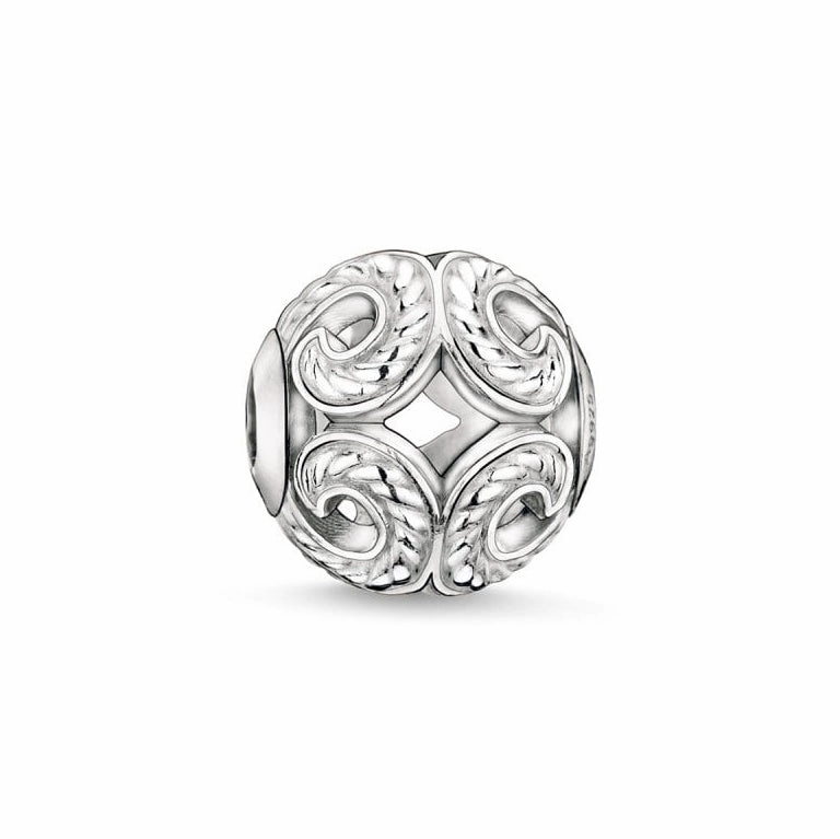 Thomas Sabo Silver Wave Karma Bead K0017-001-12