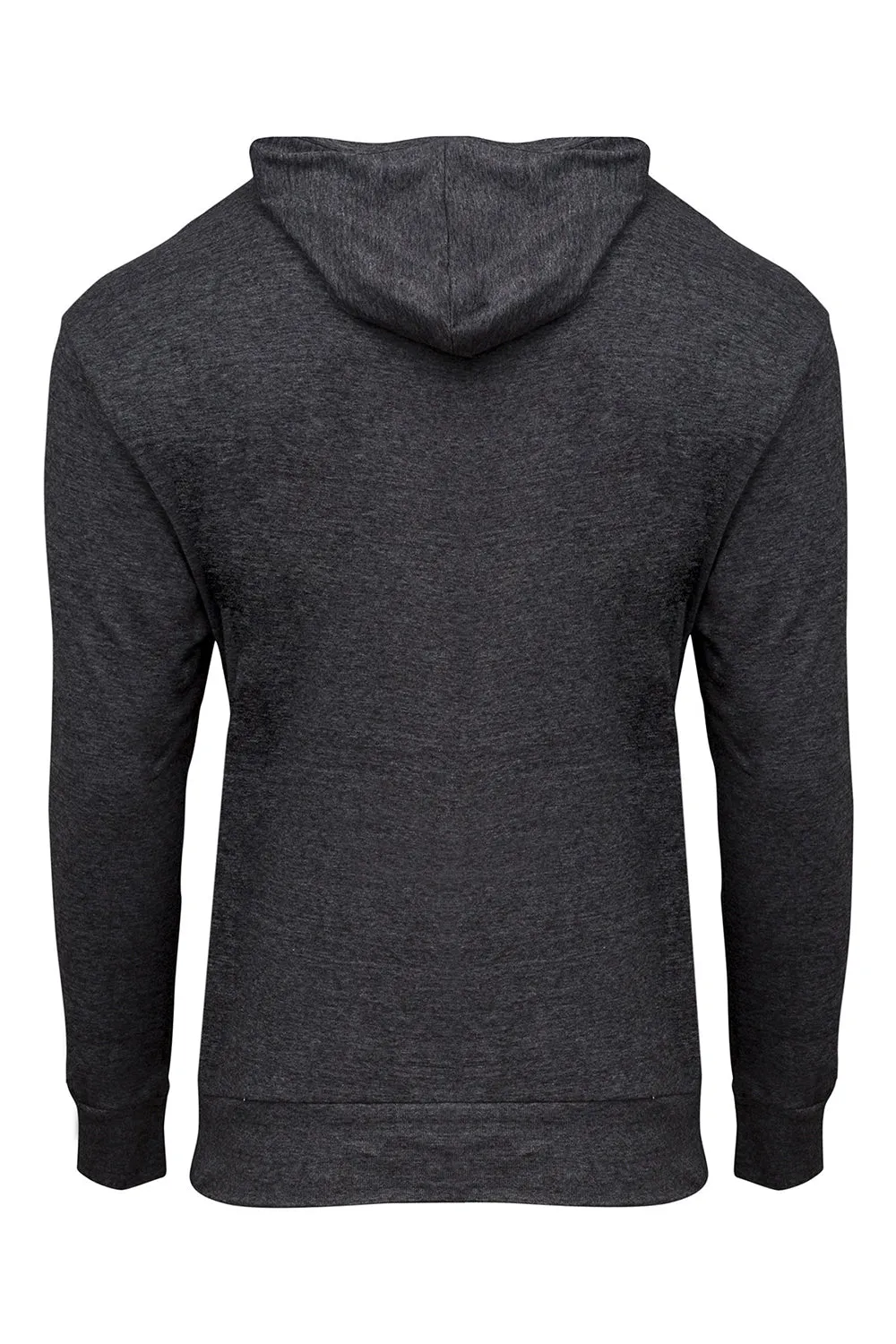 Threadfast Apparel Herren Kapuzenpullover mit Reißverschluss und Taschen - Schwarze Kleidung Threadfast-Apparel