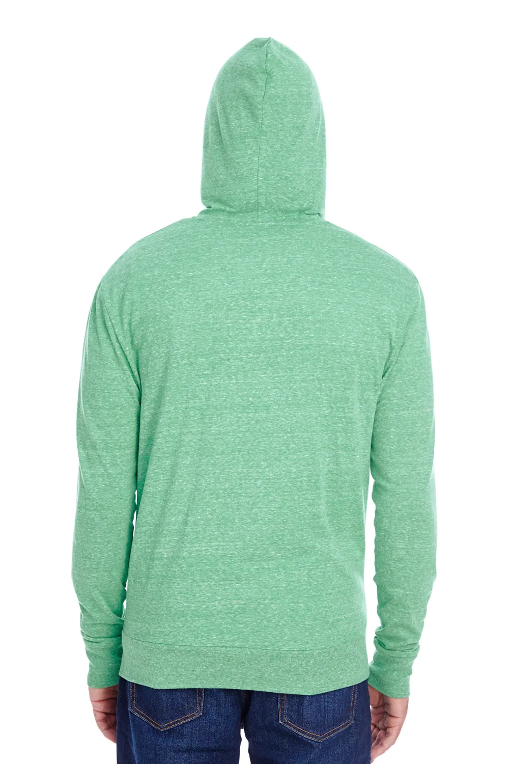 Threadfast Apparel Herren Kapuzenpullover mit Reißverschluss und Taschen - Grüne Kleidung Threadfast-Apparel