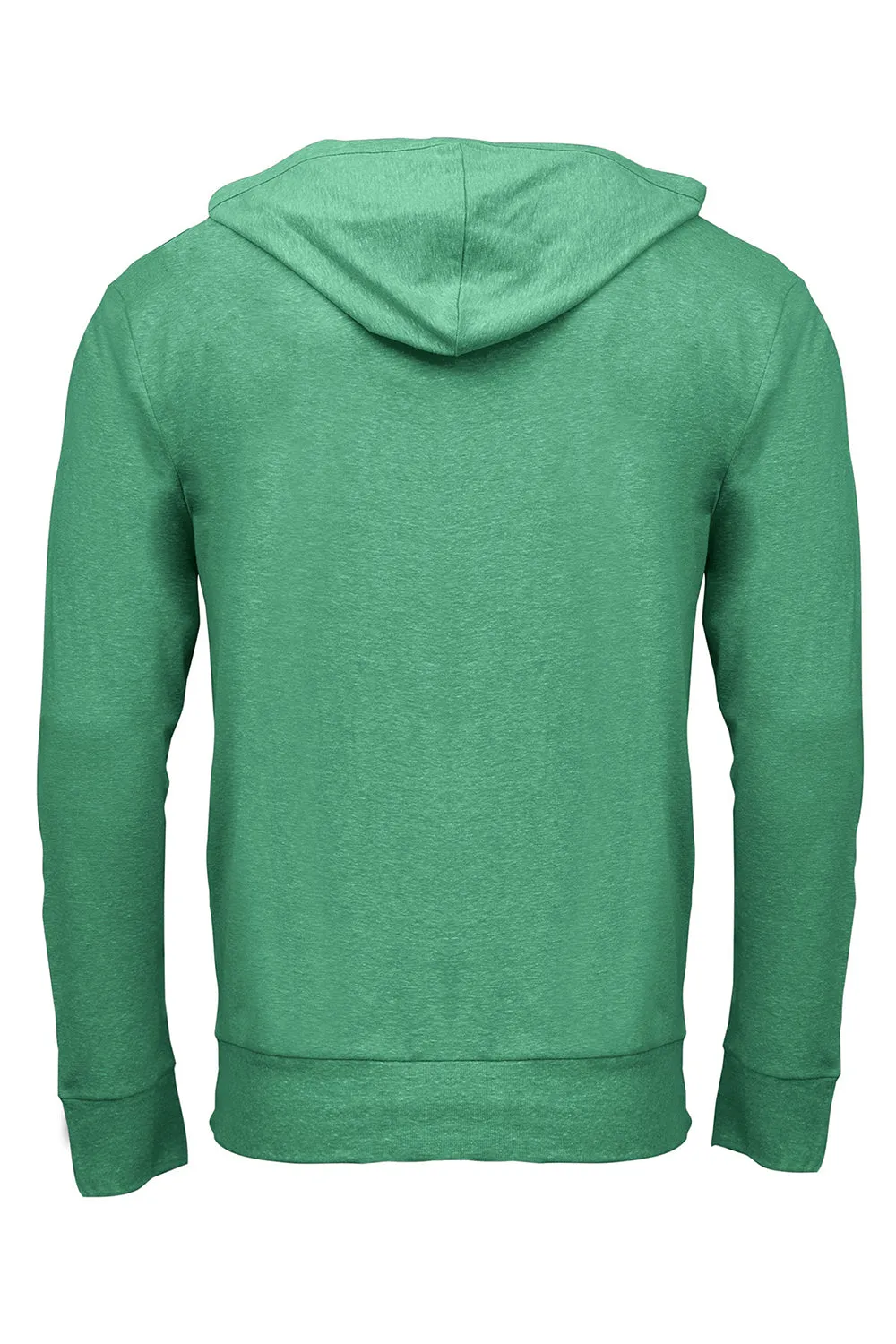 Threadfast Apparel Herren Kapuzenpullover mit Reißverschluss und Taschen - Grüne Kleidung Threadfast-Apparel