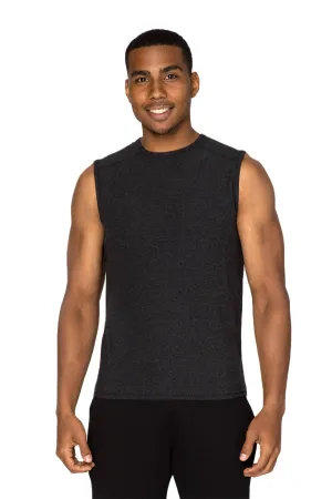 Threadfast Apparel Herren Impact Tanktop - Heather Black Kleidung Threadfast-Apparel