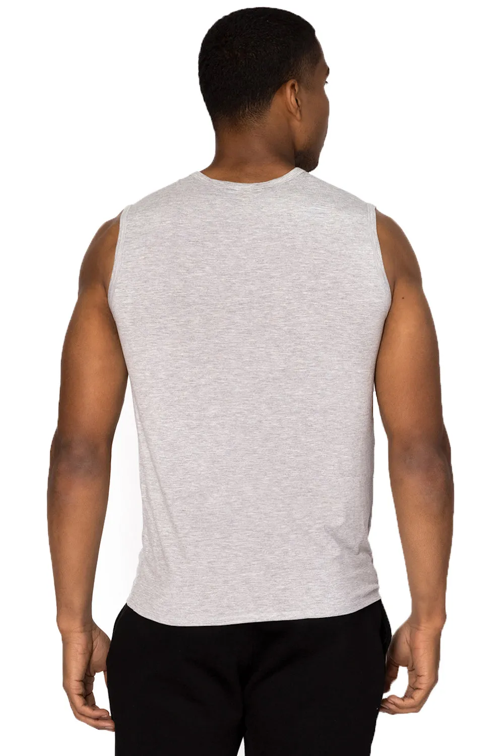 Threadfast Apparel Herren Impact Tanktop - Heather Graue Kleidung Threadfast-Apparel