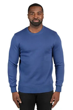 Threadfast Apparel Herren Ultimate Fleece Crewneck Sweatshirt - Marineblau