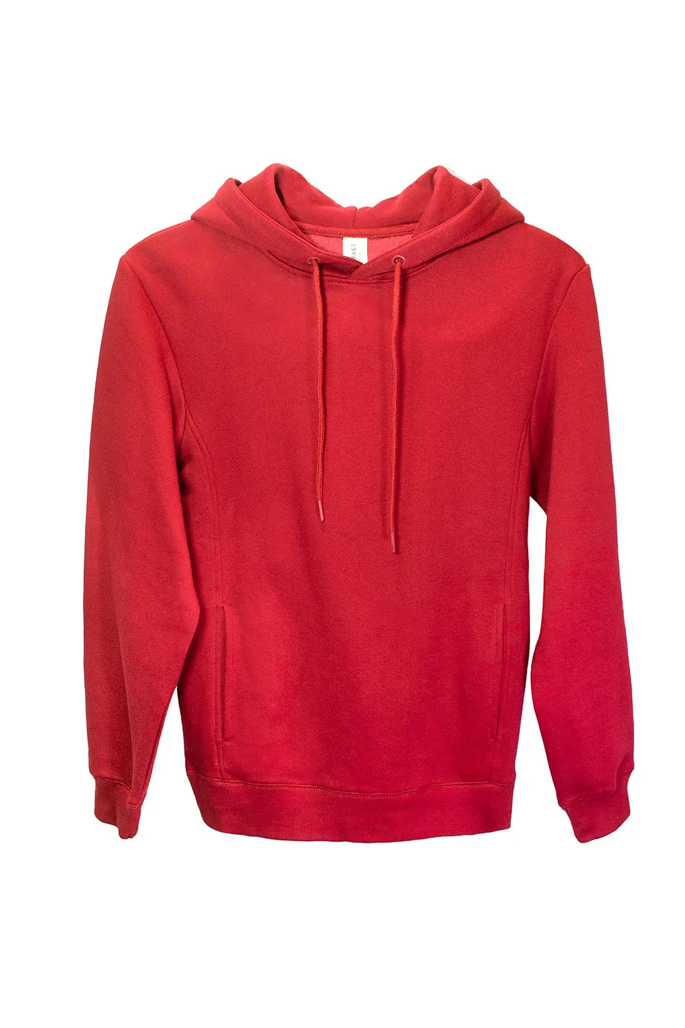 Threadfast Apparel Herren Ultimate Fleece Kapuzenpullover mit Taschen - Rot