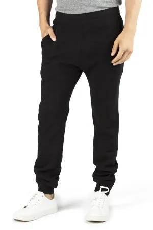 Threadfast Apparel Herren Ultimate Fleece Sweathose mit Taschen - Schwarz