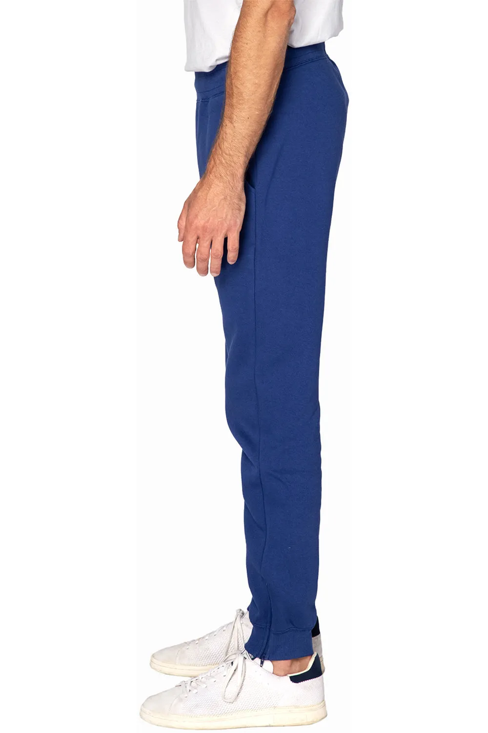 Threadfast Apparel Herren Ultimate Fleece Sweathose mit Taschen - Marineblau