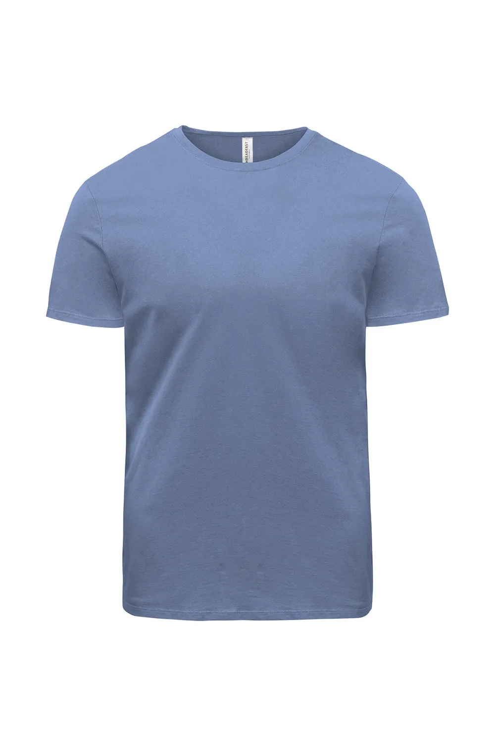Threadfast Apparel Herren Ultimate Kurzarm Rundhals T-Shirt - Denim Blau Bekleidung Threadfast-Apparel