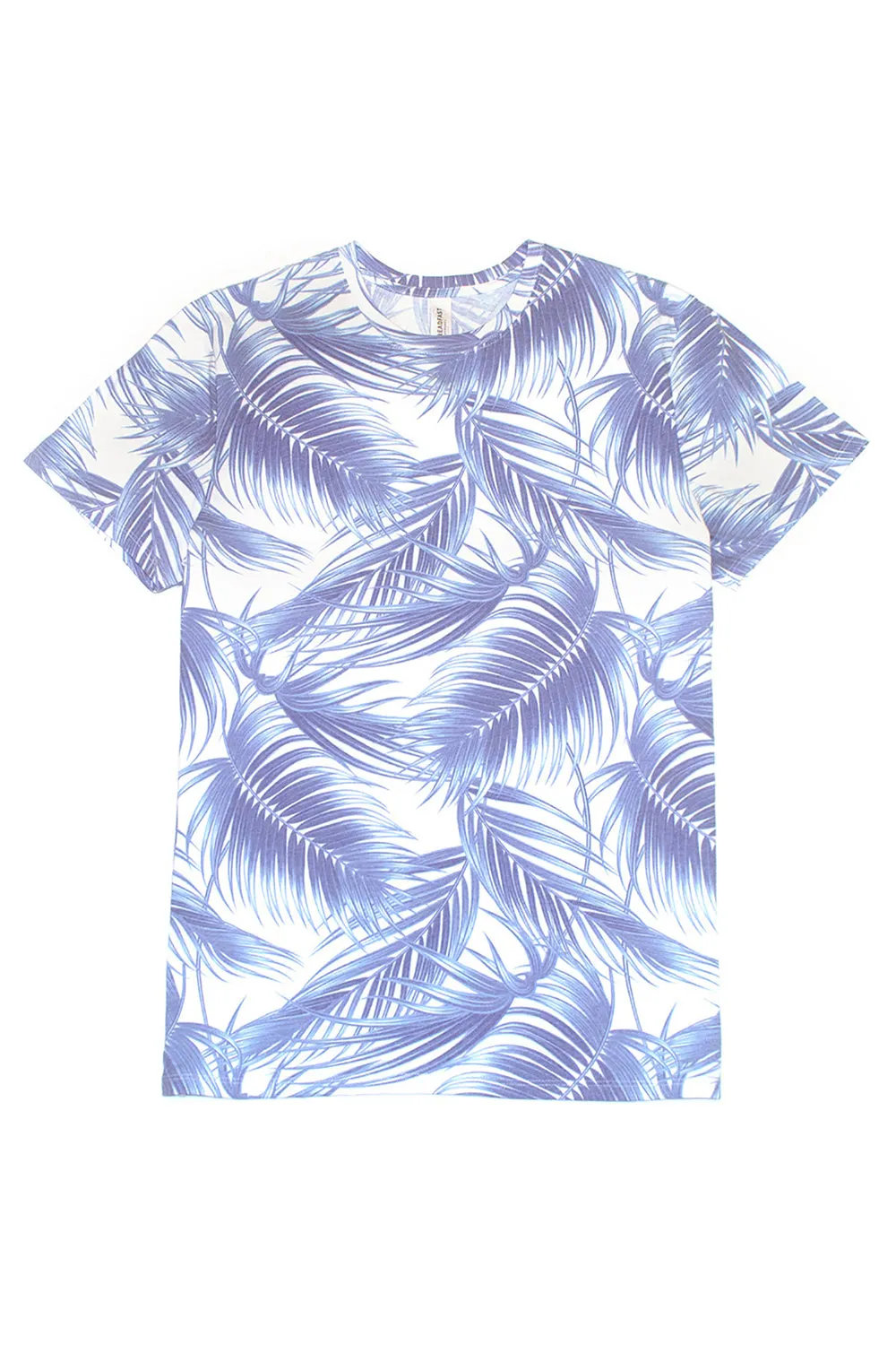 Threadfast Apparel Herren Ultimate Kurzarm Rundhals T-Shirt - Palm Paradise Kleidung Threadfast-Apparel