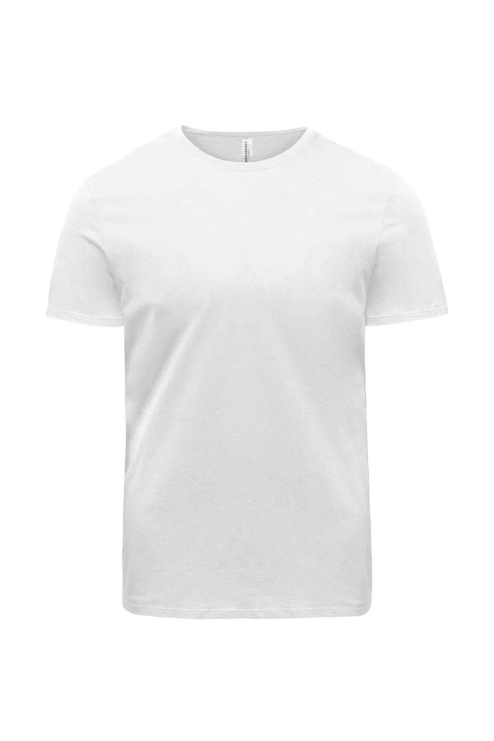Threadfast Apparel Herren Ultimate Kurzarm Rundhals T-Shirt - Weiß Kleidung Threadfast-Apparel