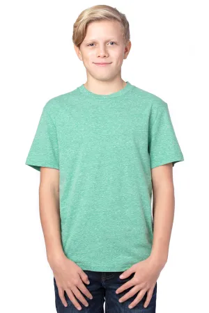Threadfast Apparel Jugendliches Kurzarm-T-Shirt mit Rundhalsausschnitt - Grüne Bekleidung Threadfast-Apparel