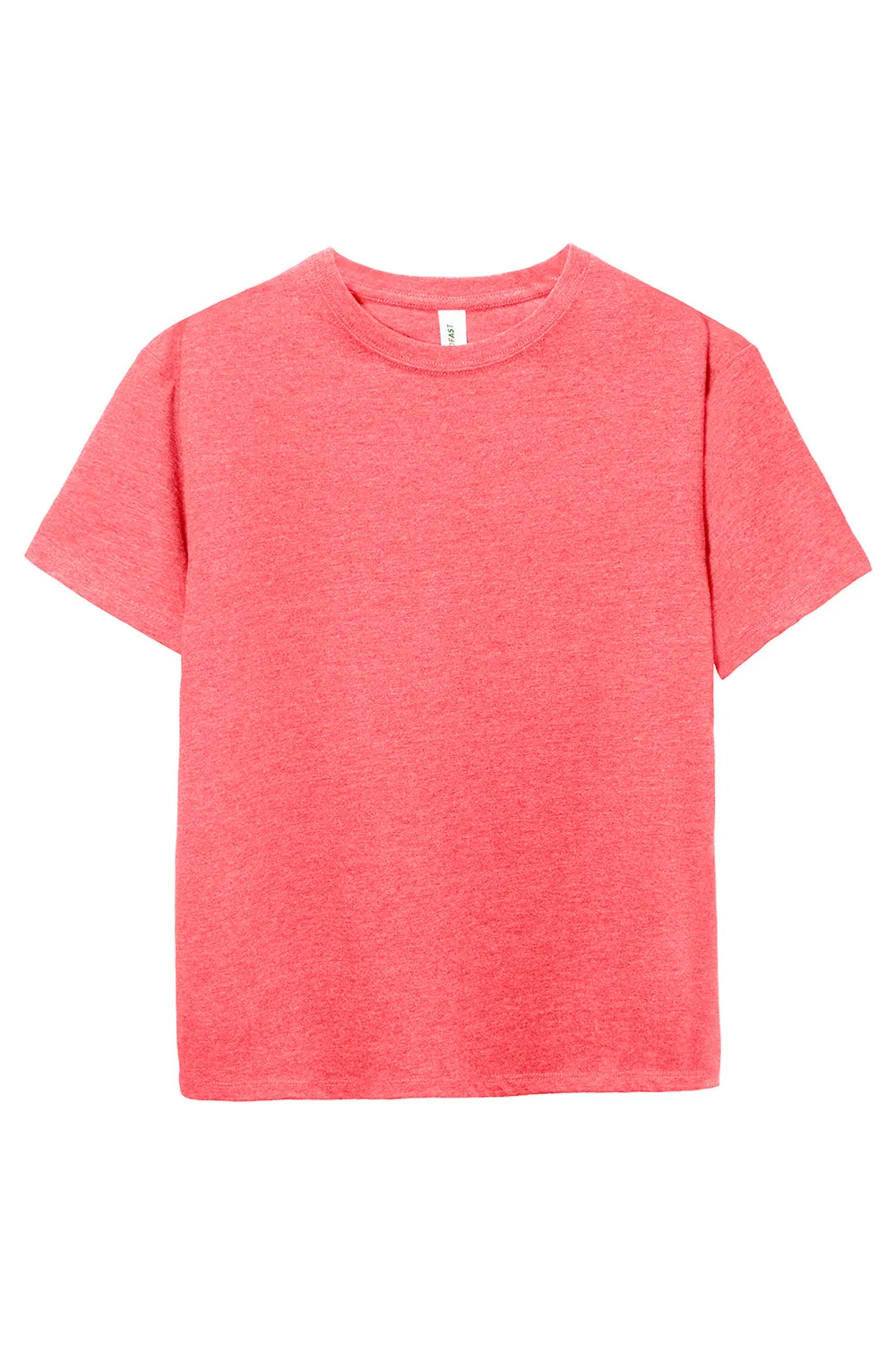 Threadfast Apparel Jugend Ultimate Kurzarm Rundhals T-Shirt - Heather Rote Kleidung Threadfast-Apparel