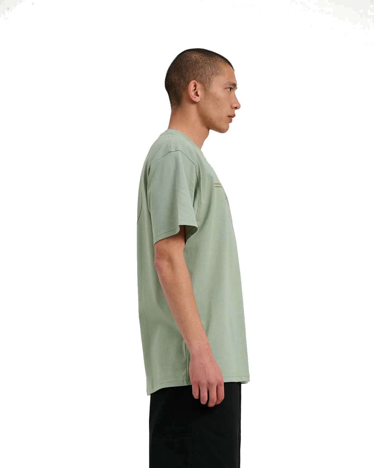 Tonal Opus Punkt T-Shirt in Mondgestein
