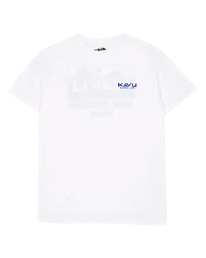 Echtes Gradienten T-Shirt in Weiß