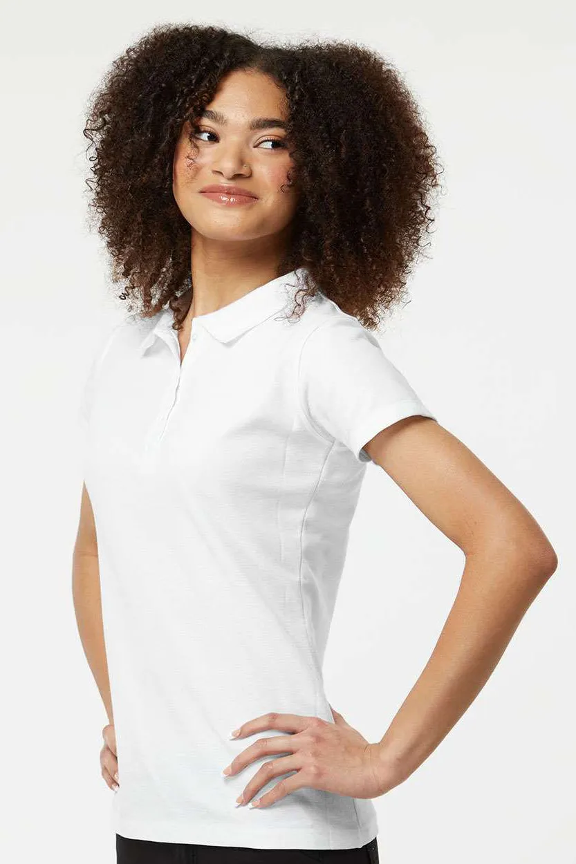 Tultex Damen Sport Polohemd mit kurzen Ärmeln - Weiße Kleidung Tultex