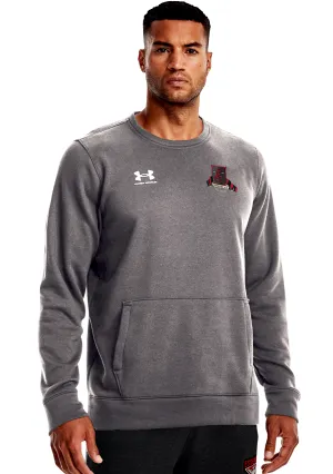 Under Armour Essendon Herren Hustle Fleece Crew Grau 2022 <br> 1374237 040