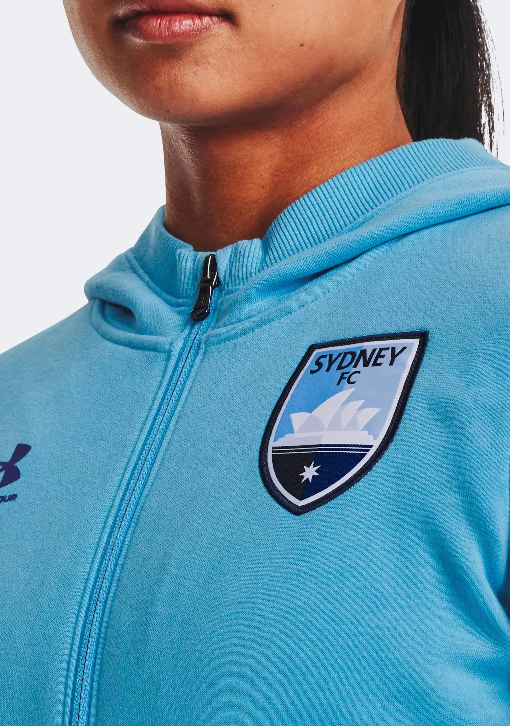 Under Armour Damen Sydney FC Fanwear Hoodie Leicht Beschädigt