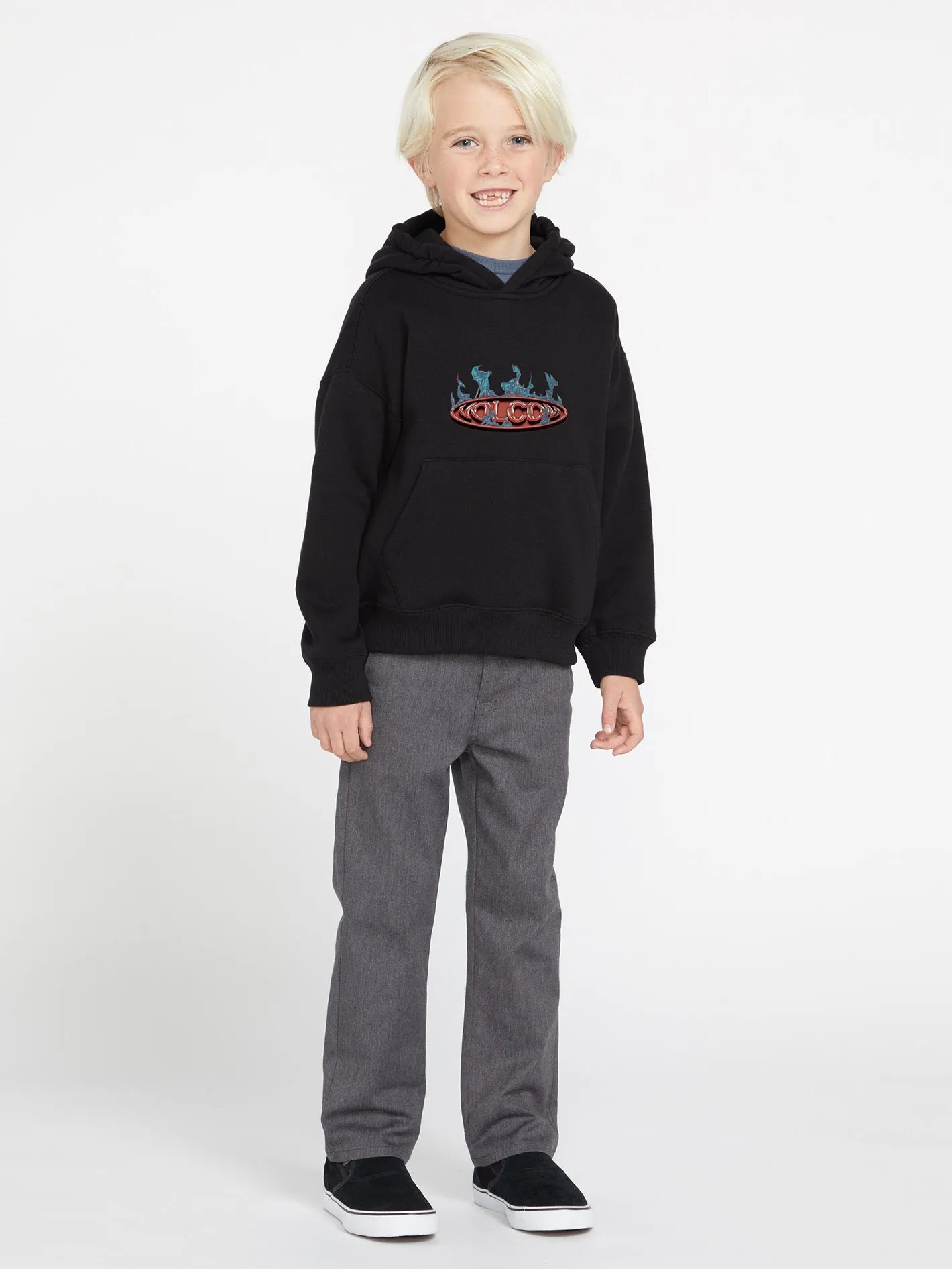Volcom Combust Fleece Pullover Schwarz Volcom