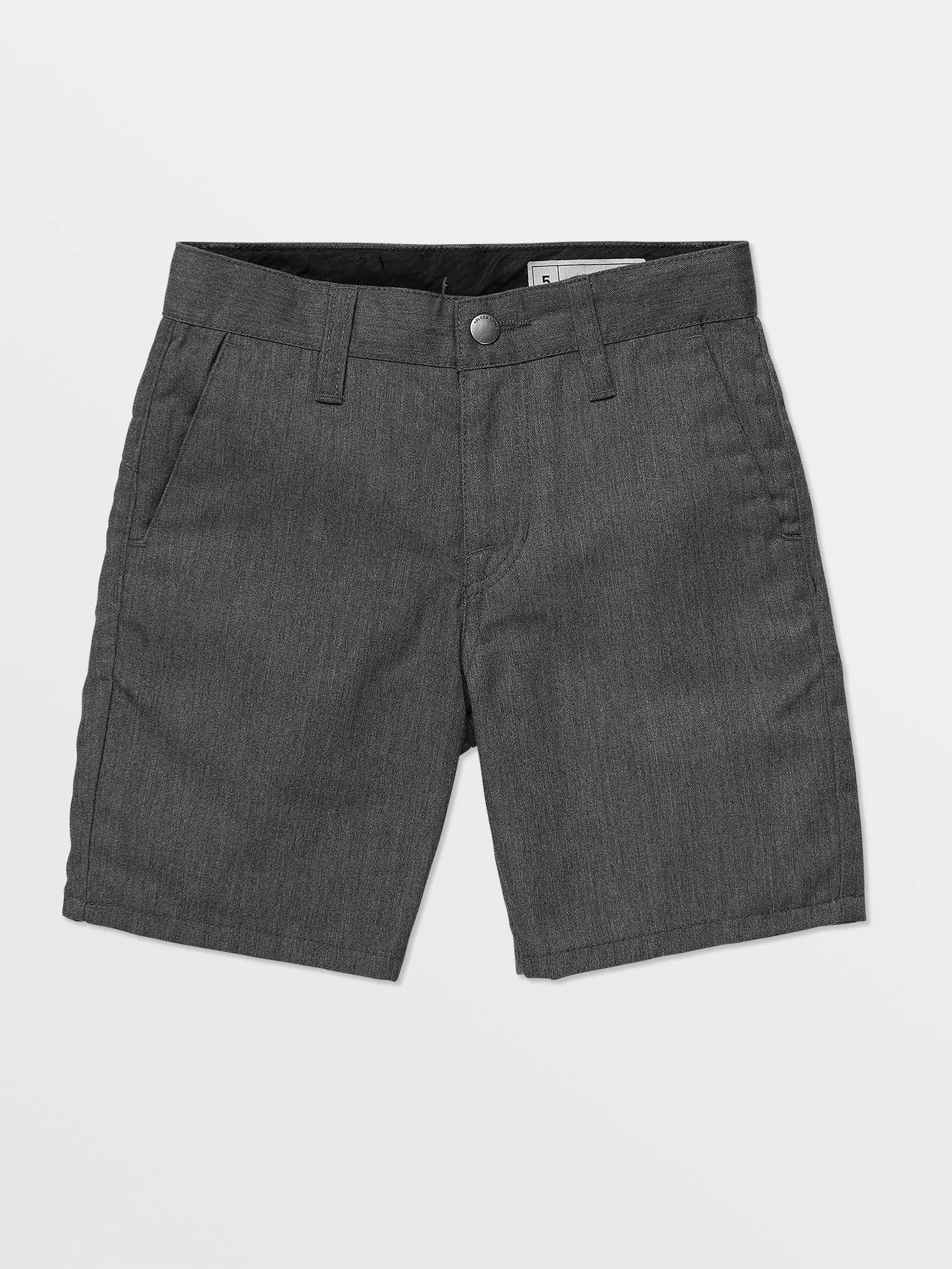 Volcom Frickin Chino Jungen Shorts (Alter 2-7) Charcoal Heather Volcom