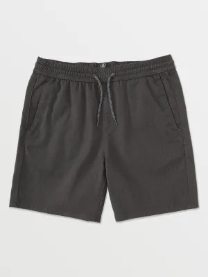 Volcom Frickin Elastic Jungen Shorts (Alter 8-14) Grau Meliert Volcom