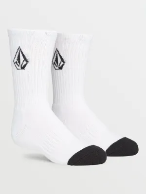 Volcom Full Stone Jungen Socken 3er Pack (8-14 Jahre) Weiß Volcom