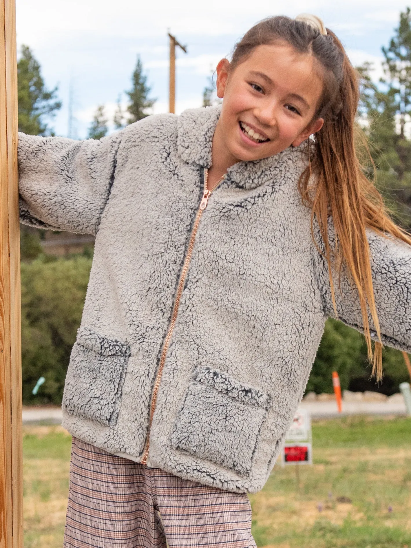 Volcom Girls Lived In Lounge Phuz Up Jacket Creme Volcom
