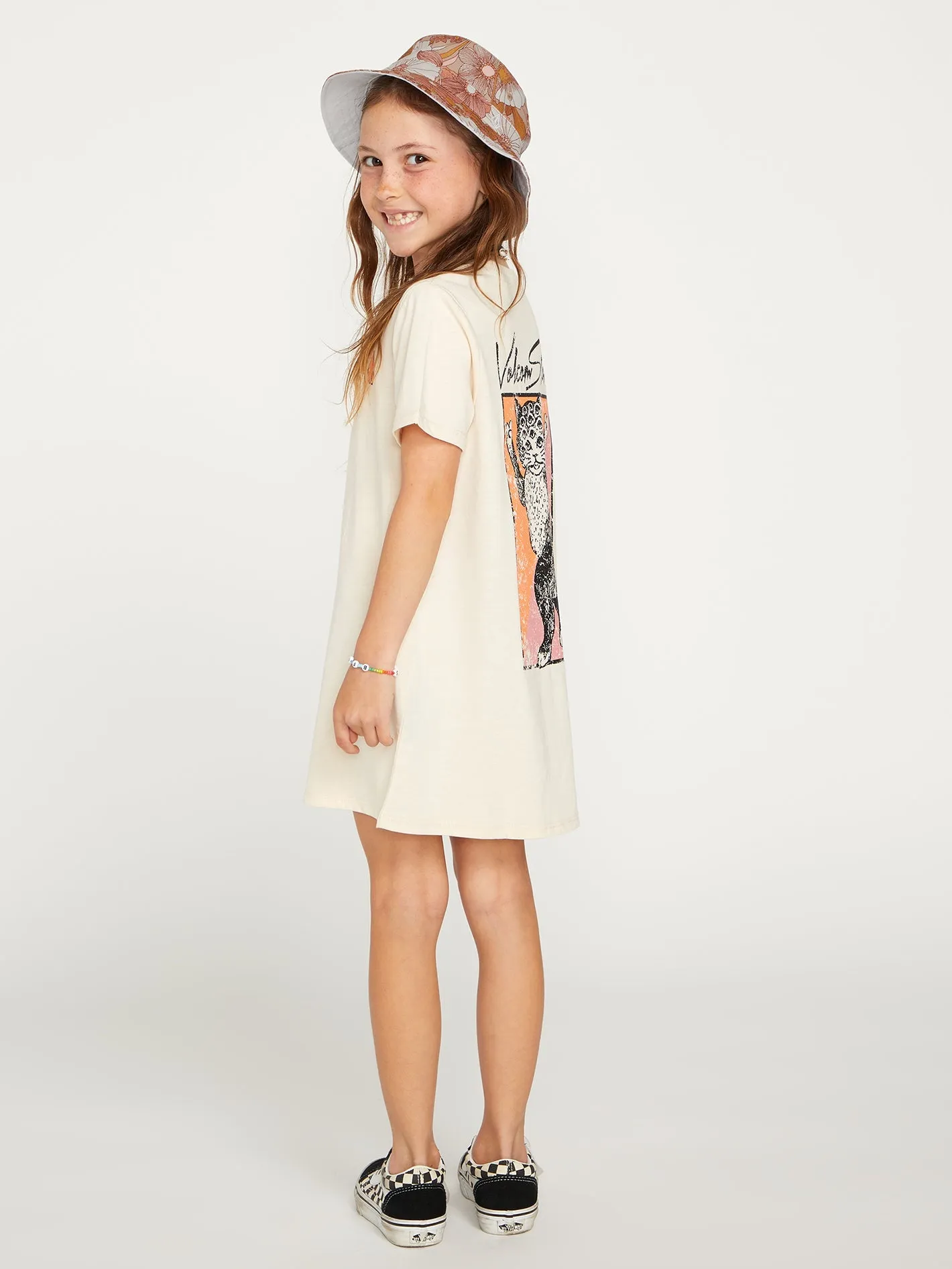 Volcom Girls Spring Break Reversibler Bucket Hut Haselnuss Volcom