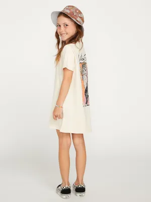 Volcom Girls Spring Break Reversible Bucket Hat Hazelnut Volcom