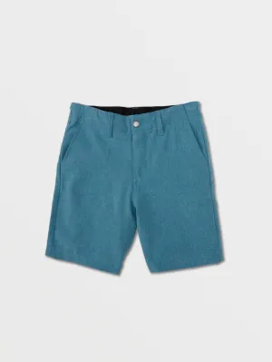 Volcom Kerosene Hybrid Jungen-Shorts (Alter 2-7) Sonnenverblasstes Indigo Volcom