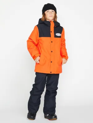Volcom Kids Stone.91 Isolierte Jacke Orange Shock Volcom