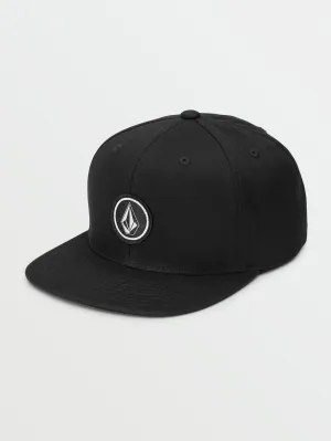 Volcom Quarter Twill Boys Hat (Age 8-14) Black Volcom