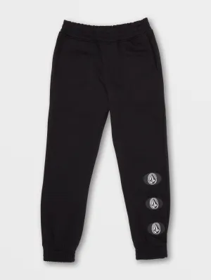 Volcom Stone Stacker Fleece Hose Schwarz Volcom