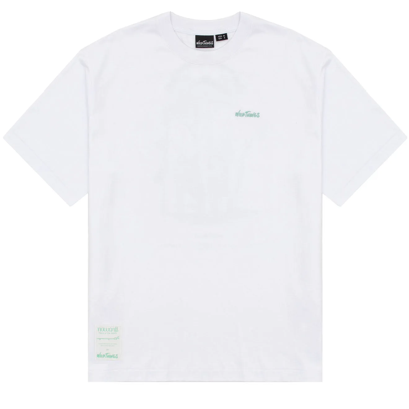 Wild Things Wild Animal T-Shirt Ein Weiß