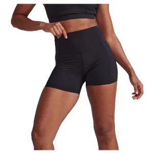Damen-Form High-Rise Kompressionsshorts 4 Zoll